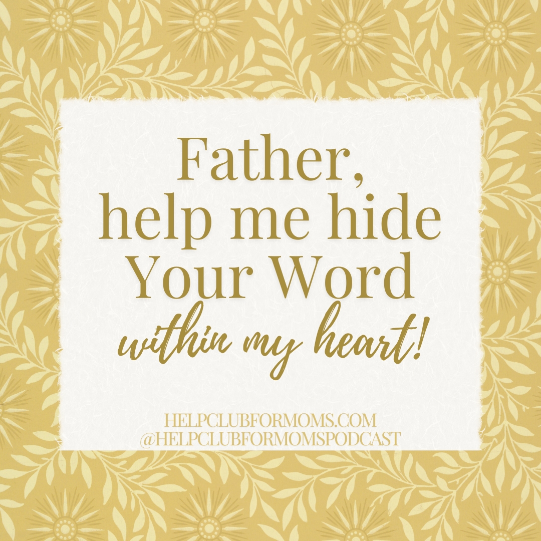 His word Hidden in Our Hearts