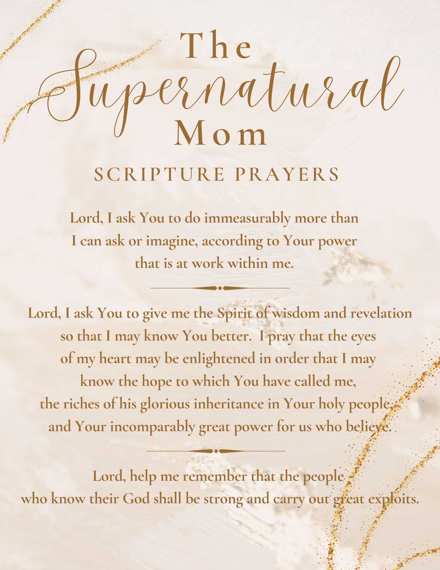 Prayers for a Mother's Day: A Prayer for Your Husband