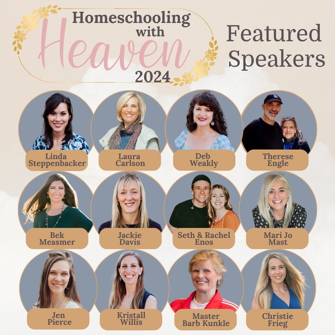 Homeschooling with Heaven Speakers Individual Pics