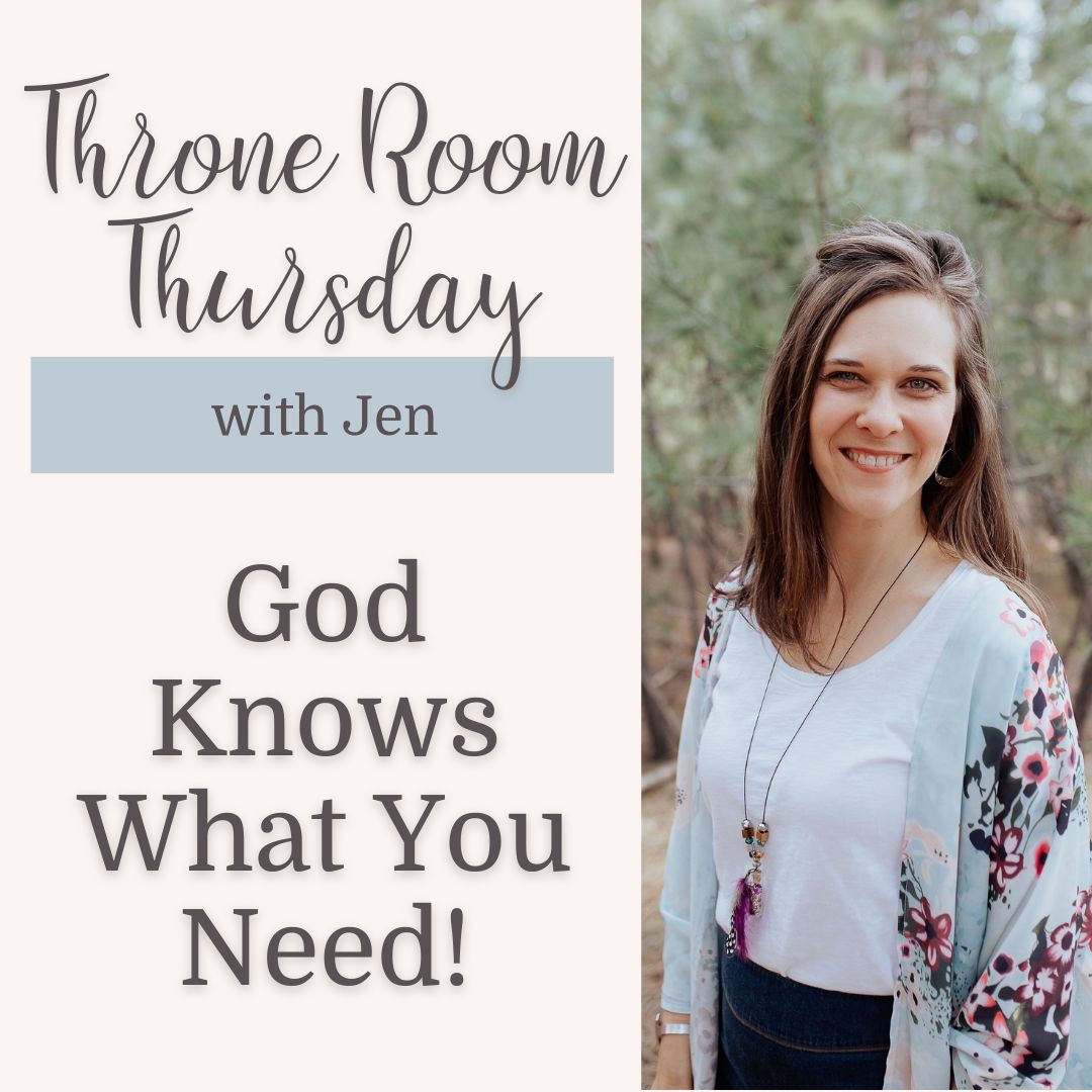Worship with Jen – God knows what you need(2)